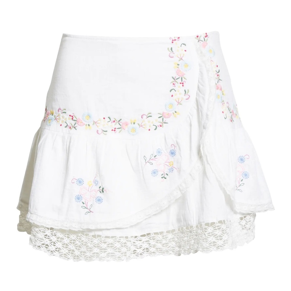 Loveshackfancy Rhodes Ruffle Skirt - Picture 2 of 3